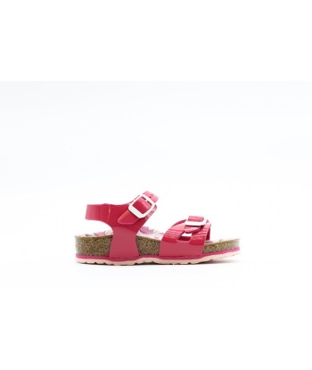 Birkenstock Rio Kids Patent Fuchsia Tulip/Unicorn 1018862 la livraison gratuite