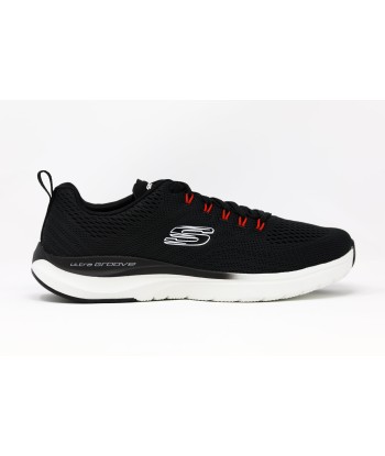 Skechers Men's Ultra Groove Mesh Lace Up Shoes paiement sécurisé