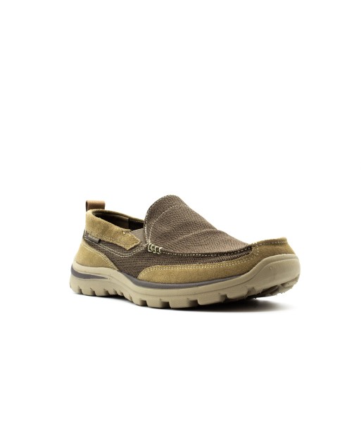 Skechers Superior-Milford Slip Ons Light Brown l'évolution des habitudes 