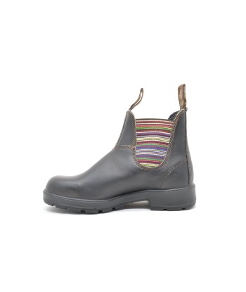 BLUNDSTONE 1409 Original Stout Brown Striped Elastic des créatures d'habitude