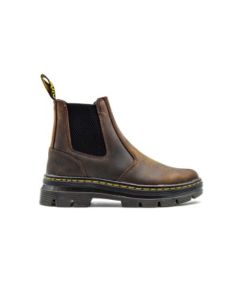 DR. MARTENS EMBURY CRAZY HORSE LEATHER CASUAL BOOTS Jusqu'à 80% De Réduction